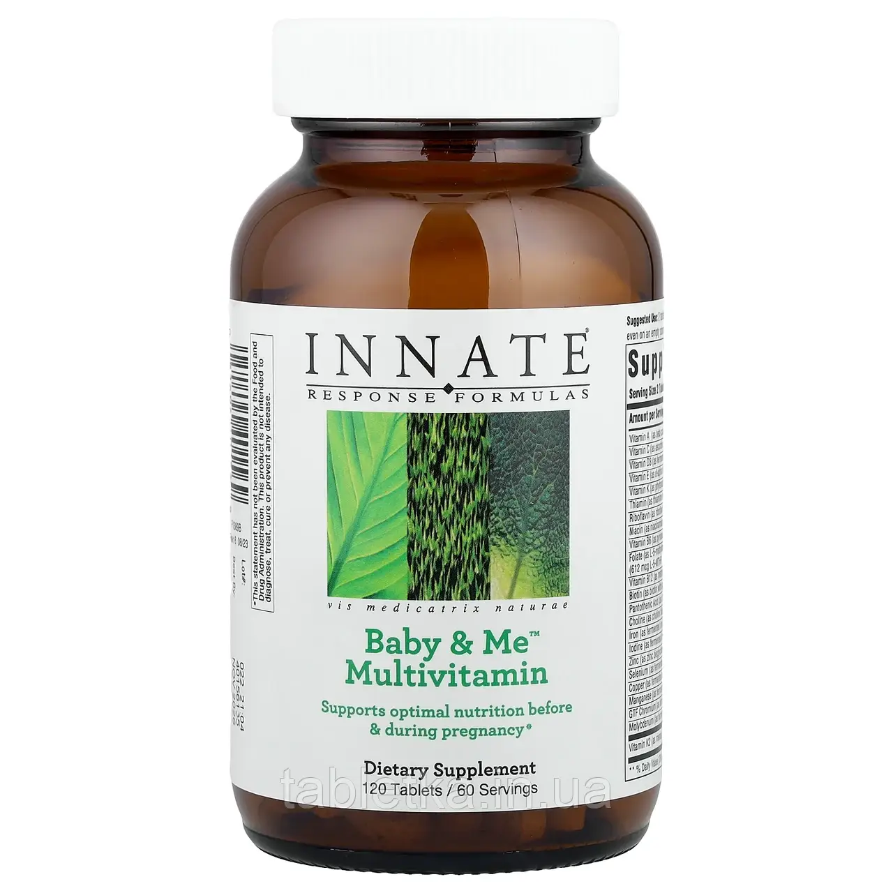 Innate Response Formulas, Baby & Me, мультивітаміни, 120 таблеток Дніпро