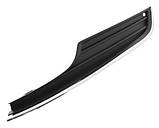 Решітка ліва VW Golf VII 13-17 чорна, з хром молдингом (FPS) 5G0853665A, фото 2