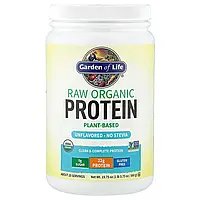 Garden of Life, Органічний білок RAW, органічна рослинна формула, без ароматизаторів, 560 г, Київ