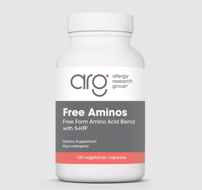 Allergy Research Free Aminos / Амінокислоти у вільній формі 100 капсул