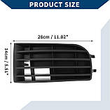 Решітка бампера ліва VW Golf V (1K1) 03 -08 (Elit) 1K08536659B9, фото 4