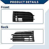 Решітка бампера ліва VW Golf V (1K1) 03 -08 (Elit) 1K08536659B9, фото 6