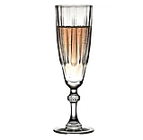 Набір скляних келихів Pasabahce Diamond для шампанського 170 мл 6 шт (440069), фото 2