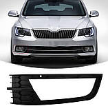 Решiтка бампера SKODA OCTAVIA III 11.12-06.2016 (Китай/Тайвань). 5E08076819B9, фото 3
