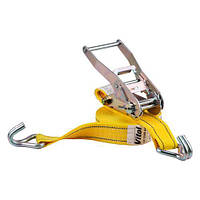 Ремінь стяжний 5T. ST-212D- 8 YL 50 мм х 8 м (хутро./трос)