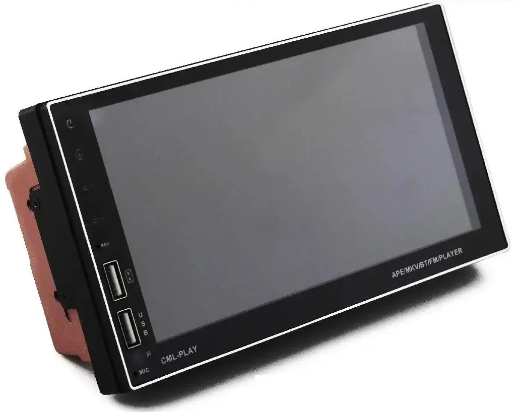 2din автомагнітола 8708 Adnroid 14 GPS навігація 4 Ядра 2/32 Гб магнітолу з короткою базою, фото 1