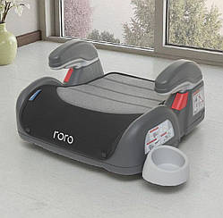 Дитячий бустер із ізофіксом El Camino ME 1144 RORO Isofix gray