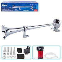 Сигнал пневматичний CA-1340/VITOL/1 дудка метал 12V/420mm