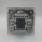 Вимикач прохідний 2 клов Touran білий, фото 3