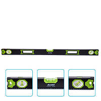 Alloid Pro. Рівень будівельний 100 см, 3 капсули з магнітом