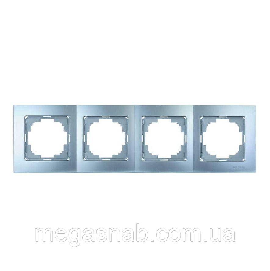Рамка 4-та Touran срібло, фото 1
