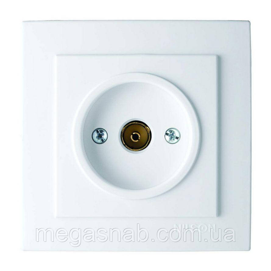 Розетка TV Touran біла, фото 1