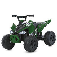 Квадроцикл M 6059EL-5 (1шт) 2*45W, 1*12V9AH, EVA, шкіра, світло, зелений
