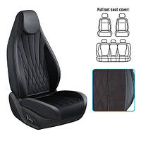 Набір чохлів V-8885 Bk повний к-т екошкіра чорні