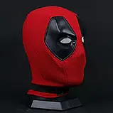 Тканинна маска Дедпула/ Косплей маска Дедпул, фото 3