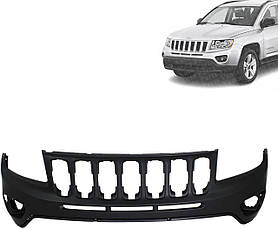 Бампер передній Jeep Compass 11-16 (Тайвань) верх 68109861AD