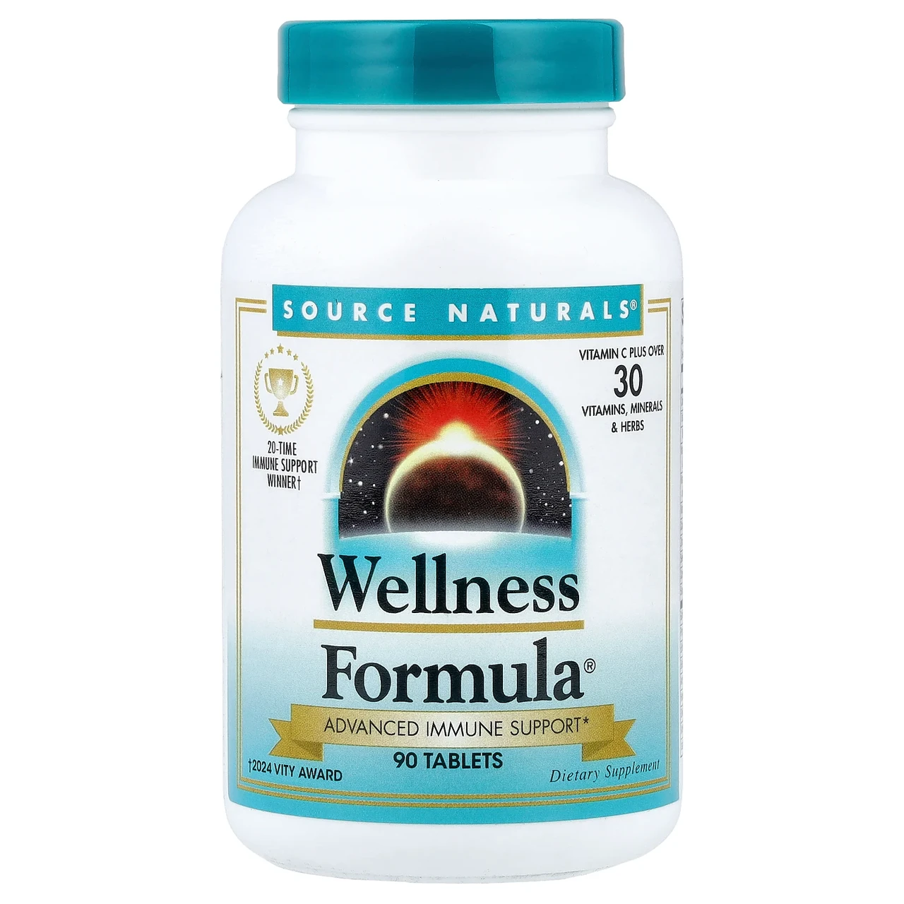 Source Naturals, Wellness Formula, 90 таблеток, Київ, фото 1