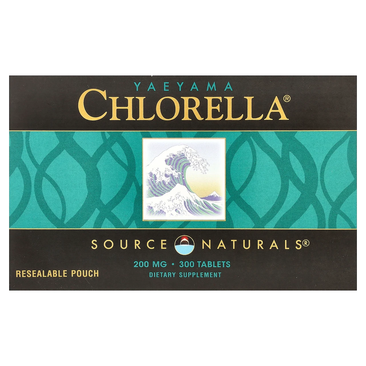 Source Naturals, Хлеба з островів Яеяма, 200 мг, 300 таблеток, Київ, фото 1