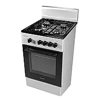 Плита газова Grunhelm G4F5600G Сіра Якісна газова плита для дому