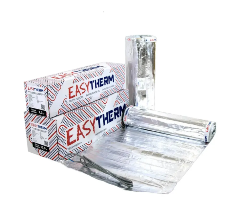 Нагрівальний мат двожильний з фольгою EMF 4.00, фото 1