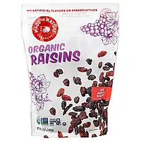 Made in Nature, органічний сушений родзинки, соковиті та насичені суперсніжки, 340 г (12 унций)