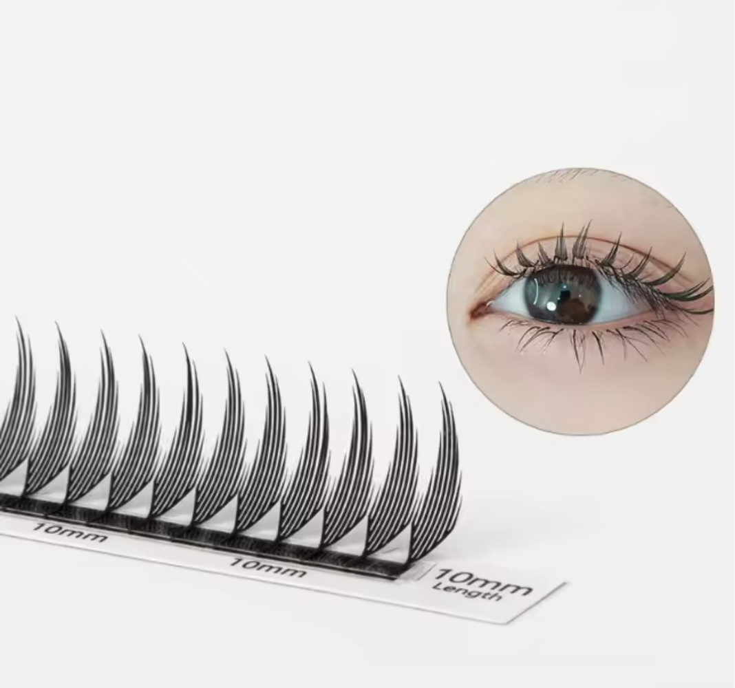 Вії пір'їнки "Maria Sasha" мікс С/0,07 (8-15 мм)