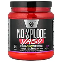 BSN, No-Xplode VASO, Ultimate Pump перед тренуванням, Grape Fury, 504 г (1,11 фунта) Дніпро Дніпро