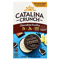 Catalina Crunch, Сендвіч-печиво, шоколад з ваніллю, 14 видів печива, 168 г (5,9 унції)
