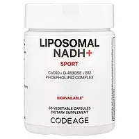 Codeage, Liposomal NADH+, центурій, 60 капсул Дніпр Дніпро