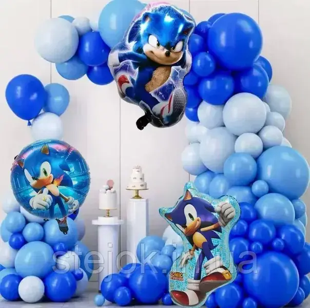 Набір куль для арки "Сонік" (130 куль), фото 1