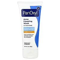 PanOxyl, очисна пінка від акне, для обличчя й тіла, максимальна ефективність, 85 г (3 унції)