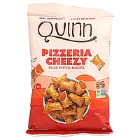 Quinn Snacks, Наггетки з кренделі з начинкою, піцерія із сиром, 164 г (5,8 унції)