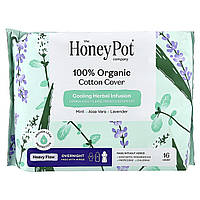 The Honey Pot Company, нічні прокладки з рясним виділенням зі 100% органічної бавовни, 16 шт. Дніпро