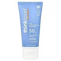 Think, Thinksport, активний цинк для обличчя, SPF 50, 59 мл (2 рідк. унц.)