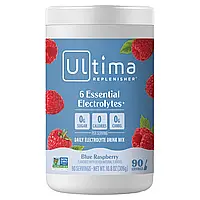 Ultima Replenisher, Суміш електролітів, блакитна малина, 315 г (11,1 унції) Дніпро Дніпро