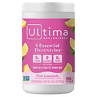 Ultima Replenisher, Суміш електролітів, рожевий лимонад, 270 г (9,5 унції)