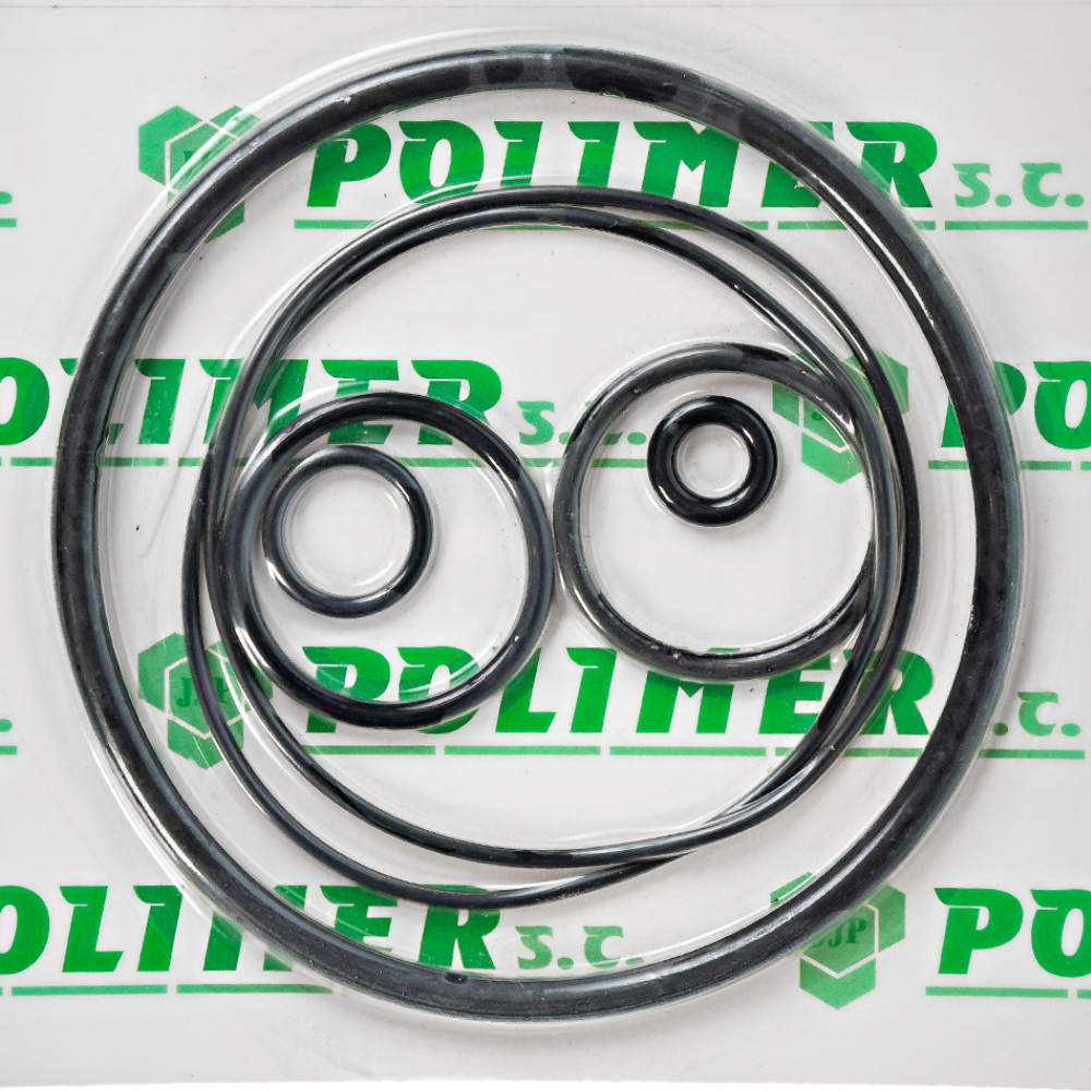Ремкомплект (ущільнювальні кільця) малого фільтра для обприскувача навісного Polimer Польща, фото 1