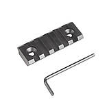 Планка для цівки KeyMod 5 Slot Picatinny, фото 5