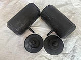 Пневмоподушки пневмобалони в пружини іномарки з тарілками (відбійниками) 85х160, фото 5