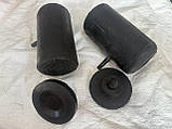 Пневмоподушки пневмобалони в пружини іномарки з тарілками (відбійниками) 85х160, фото 6