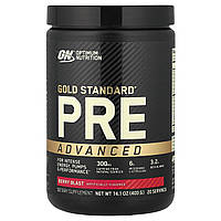 Optimum Nutrition, Gold Standard Pre Advanced, Berry Blast, 400 г (14,1 унции)