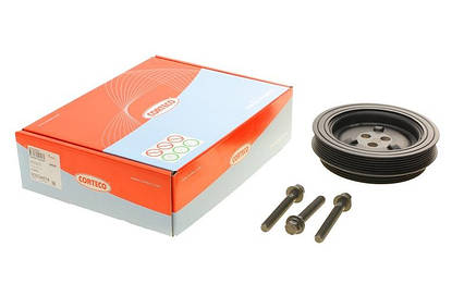 Шків колінвалу Ford Transit 2014-/Tourneo 2011-/Boxer 2011- (+болти), CORTECO (80004874)