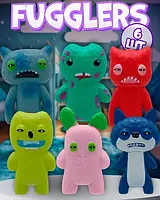 Набір ігрових фігурок зубасті монстри Fuggler Laboratory misfits 6 шт у пакеті