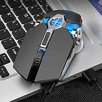 Професійна ігрова комп'ютерна миша RGB бездротова Сірий