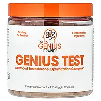 The Genius Brand, Genius Test, покращений комплекс для підвищення рівня тестостерону, 120 рослинних капсул