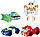 Набір Трансформери 4 боти рятувальника Академія ботів Transformers Rescue Bots Griffin Rock Team Action Figures, фото 4