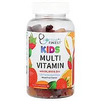 Doctor's Finest, Мультивітаміни для дітей, фруктове асорті, 120 желе з пектином