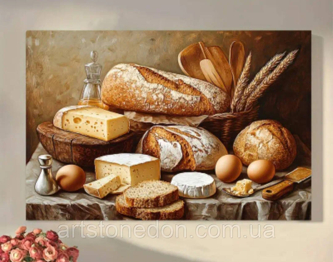 Картина для інтер'єру Хліб 40×30 см, фото 1