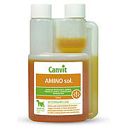 Аміно сол Canvit Amino sol імуномодулятор рідка комплексна вітамінна добавка для тварин, 1 л