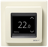 Сенсорний програмований терморегулятор - DEVIreg Touch Ivory